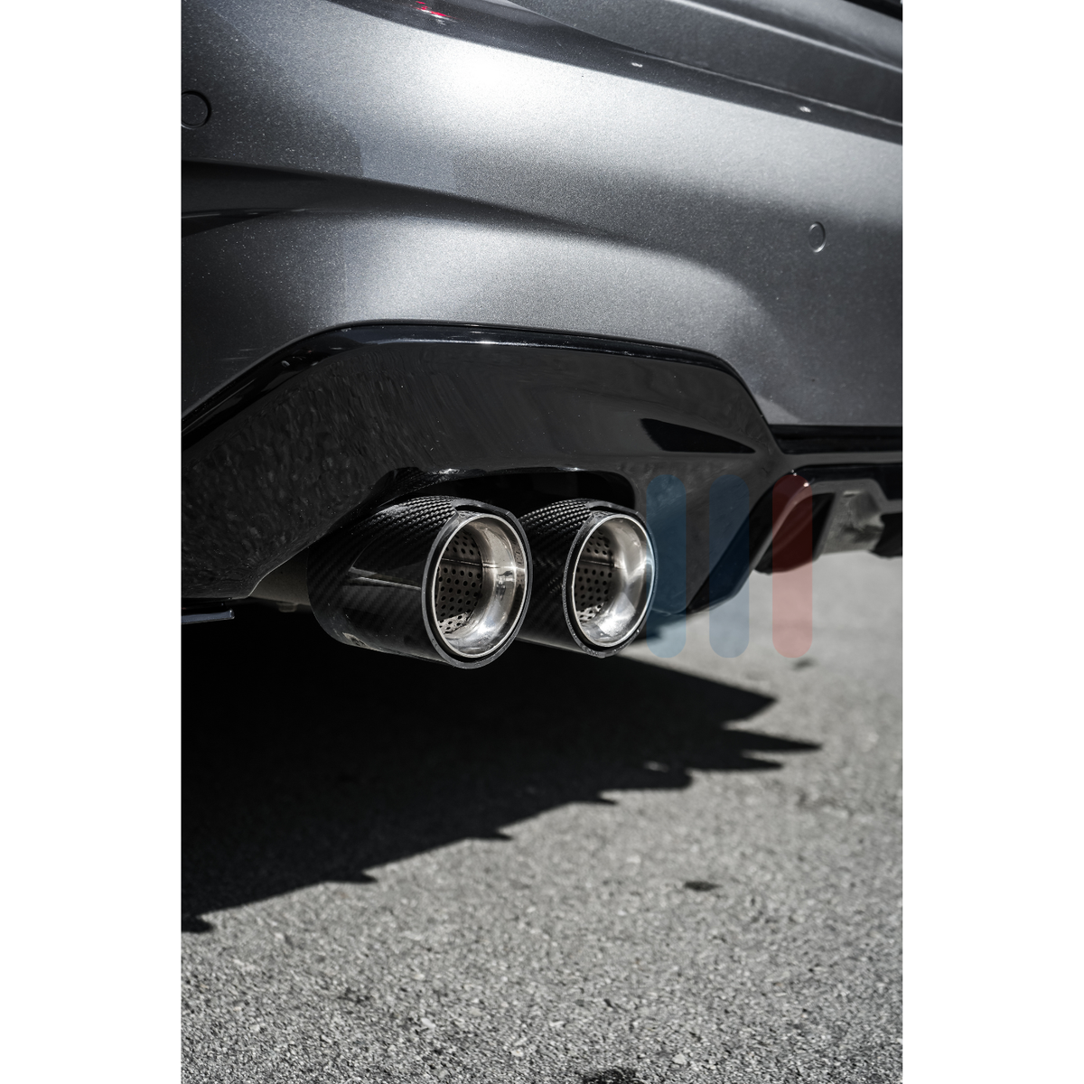 BMW G2x/G4x Karbon Endestusser (Sølv)