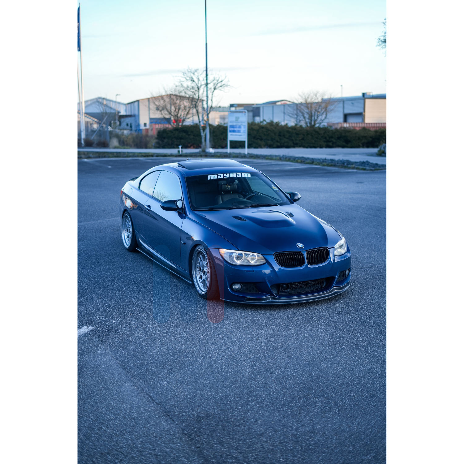 BMW E92/E93 LCI Arkym Karbon Frontleppe