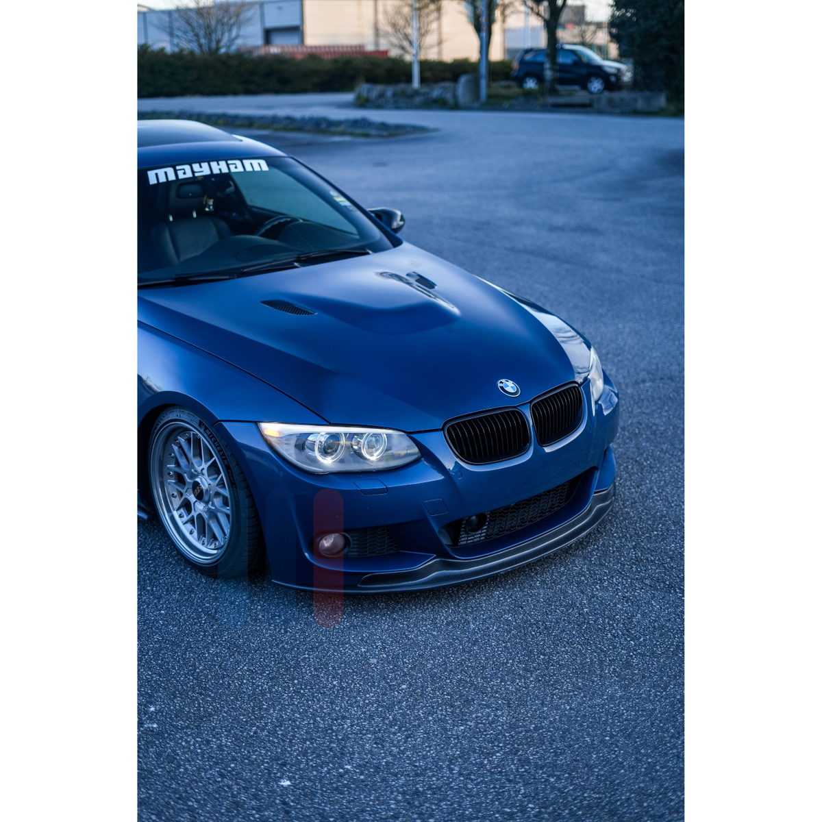 BMW E92/E93 LCI Arkym Karbon Frontleppe