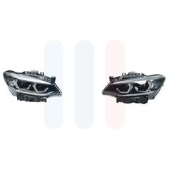 BMW F22/F23/F87 LCI LED Frontlykter (Hvit/Gul)