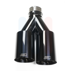 BMW V2 Universal Dual M Endestuss (Svart Krom)