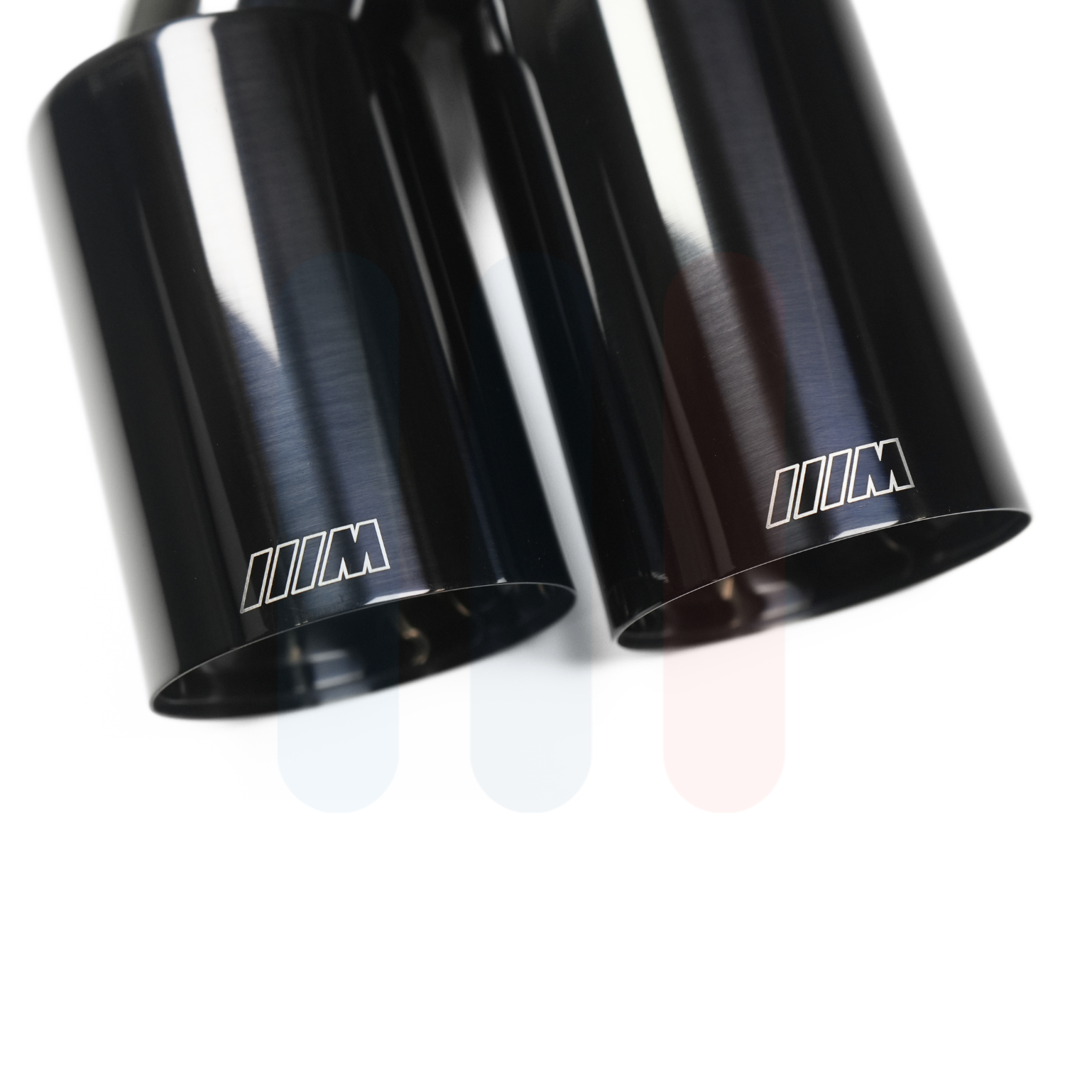 BMW V2 Universal Dual M Endestuss (Svart Krom)