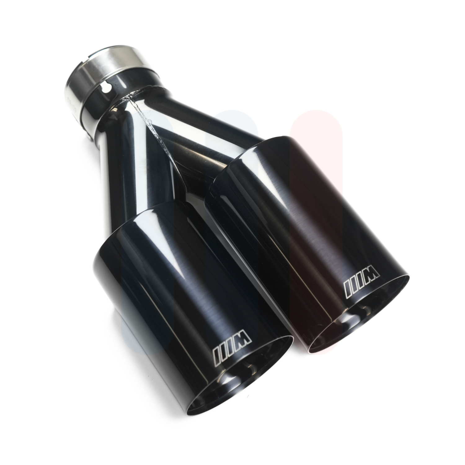 BMW V2 Universal Dual M Endestuss (Svart Krom)