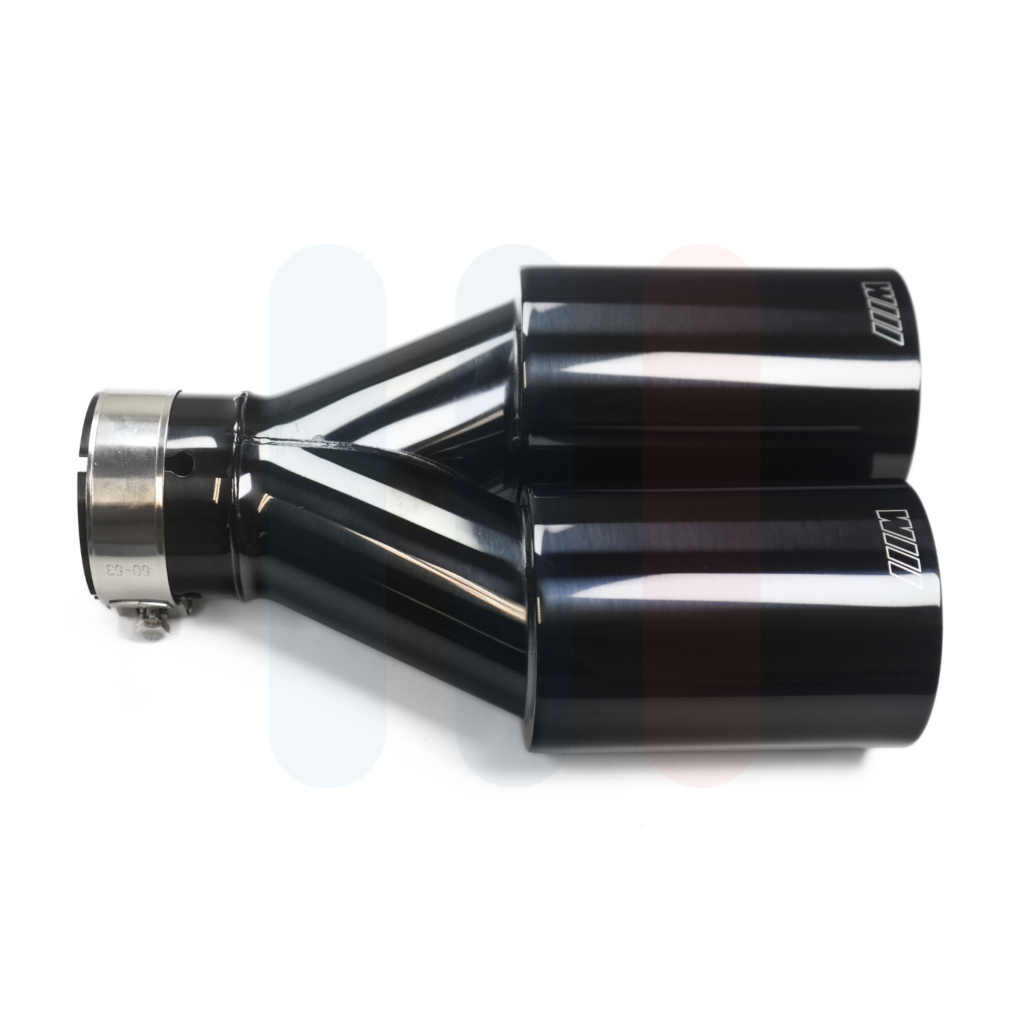 BMW V2 Universal Dual M Endestuss (Svart Krom)