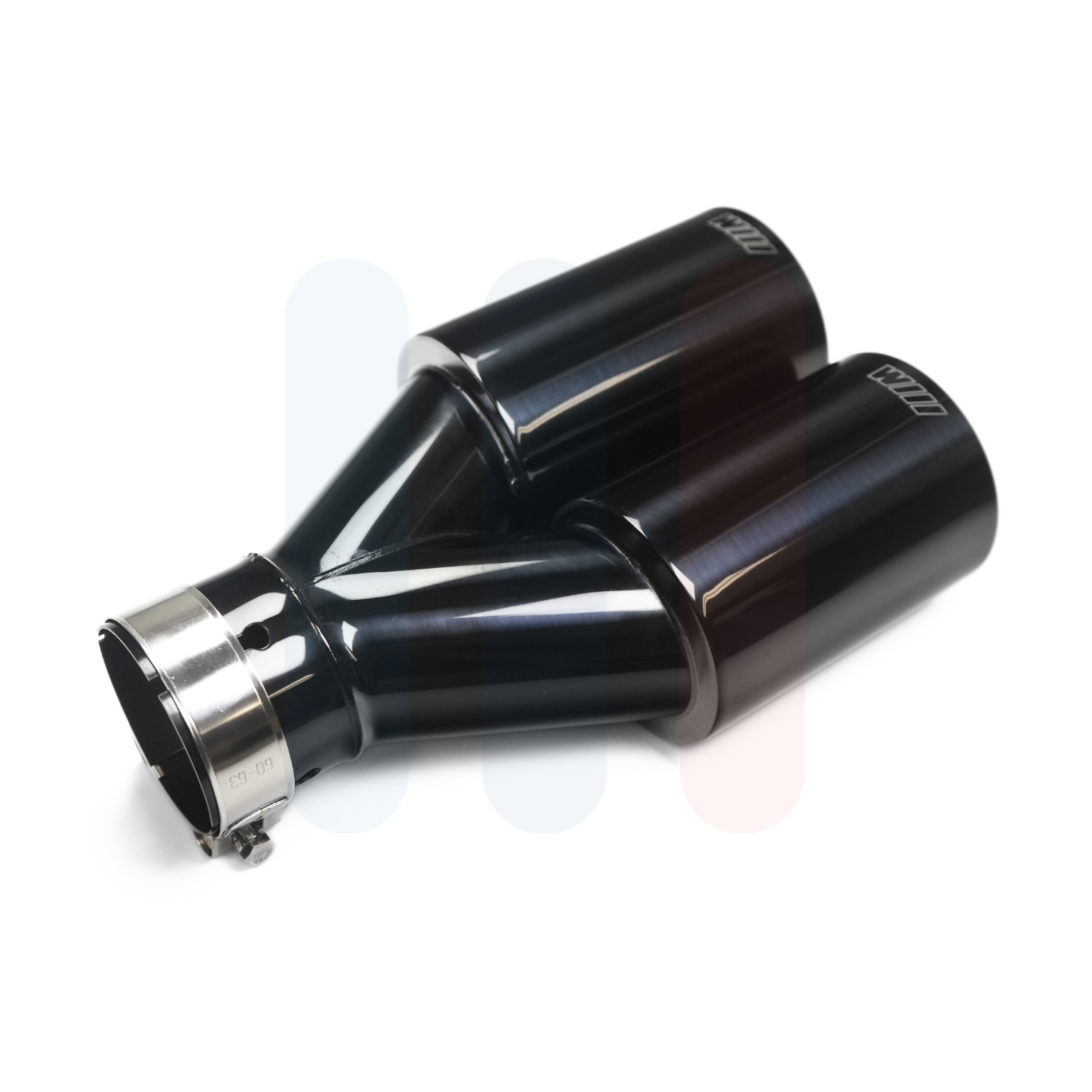 BMW V2 Universal Dual M Endestuss (Svart Krom)
