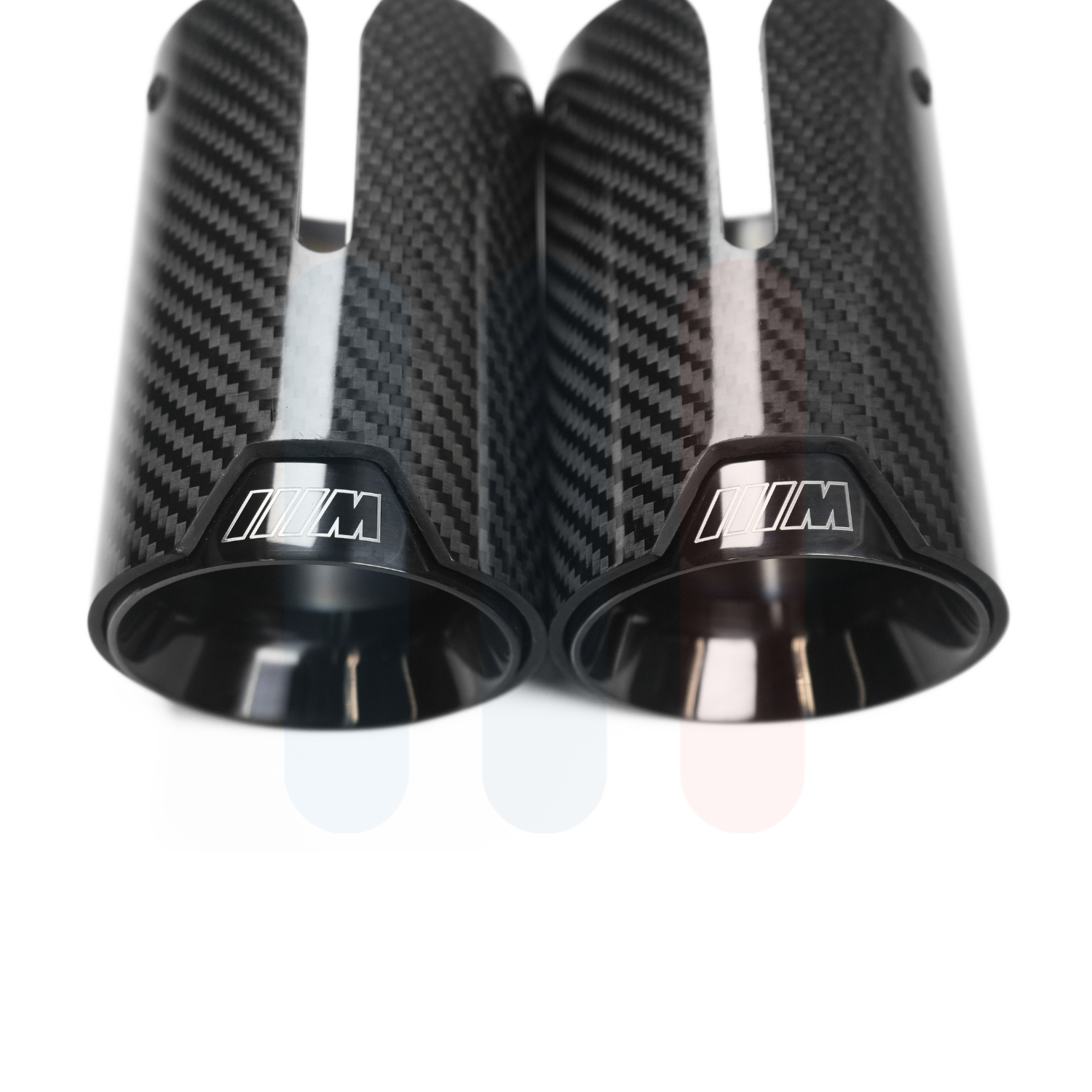 BMW F2x/F3x Karbon Endestusser (Svart Krom)