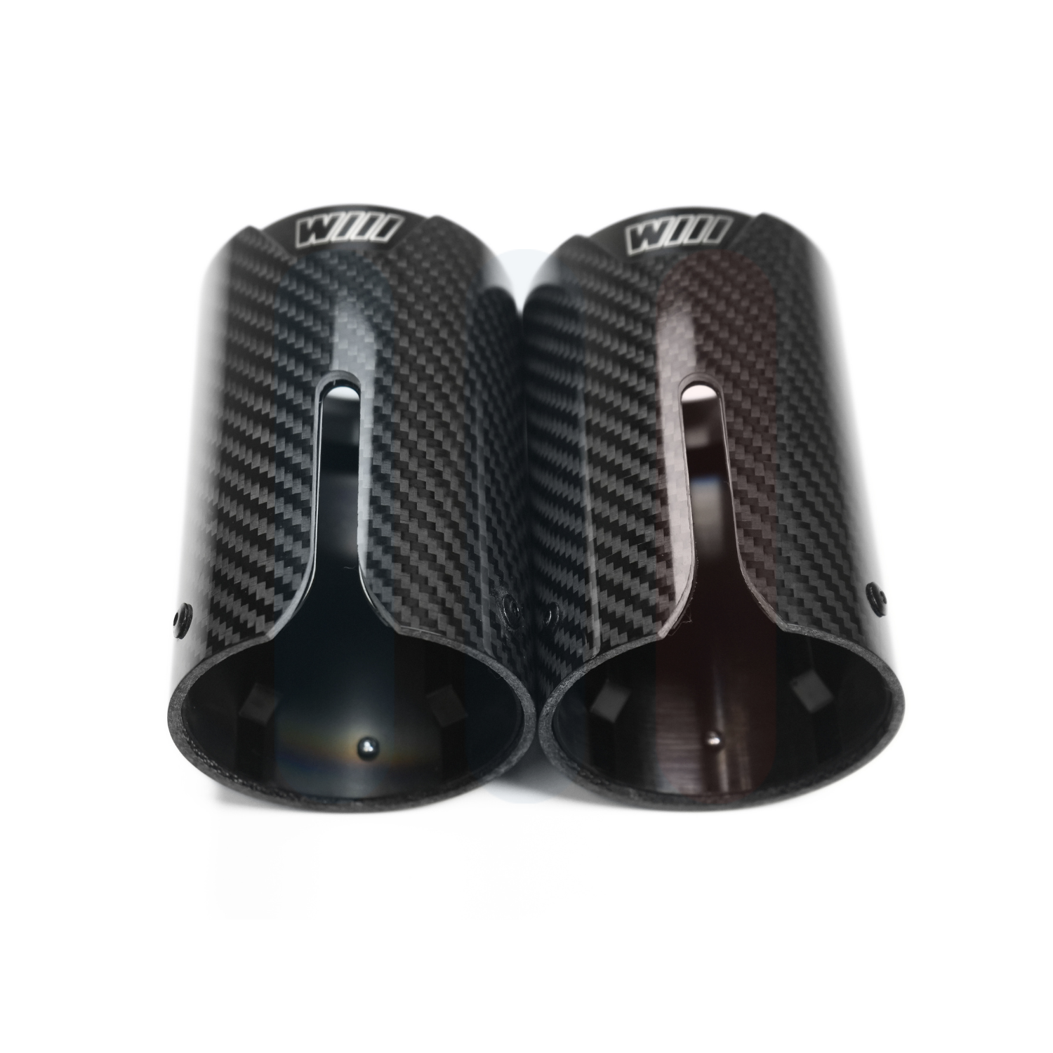 BMW F2x/F3x Karbon Endestusser (Svart Krom)