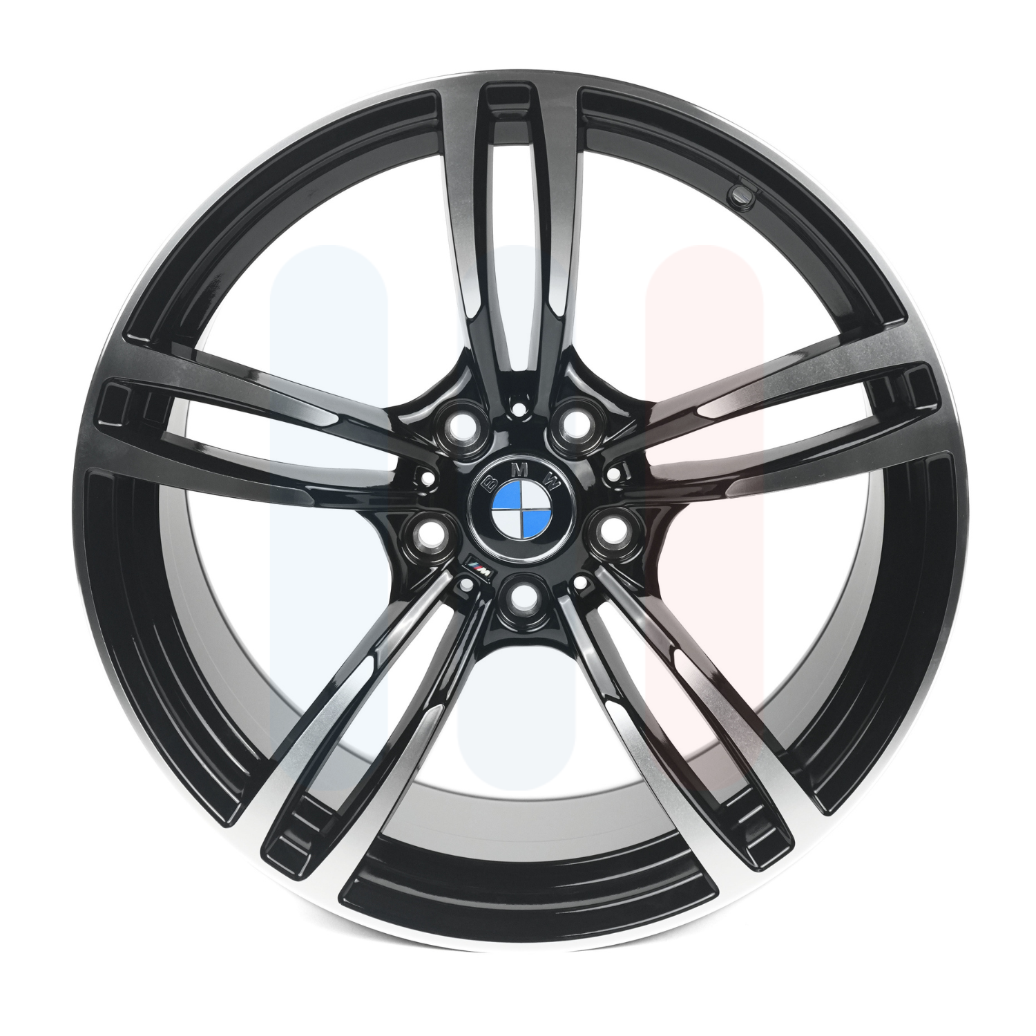 BMW 19" Gloss Black 437M Style Felgsett (5x120 72.6MM)
