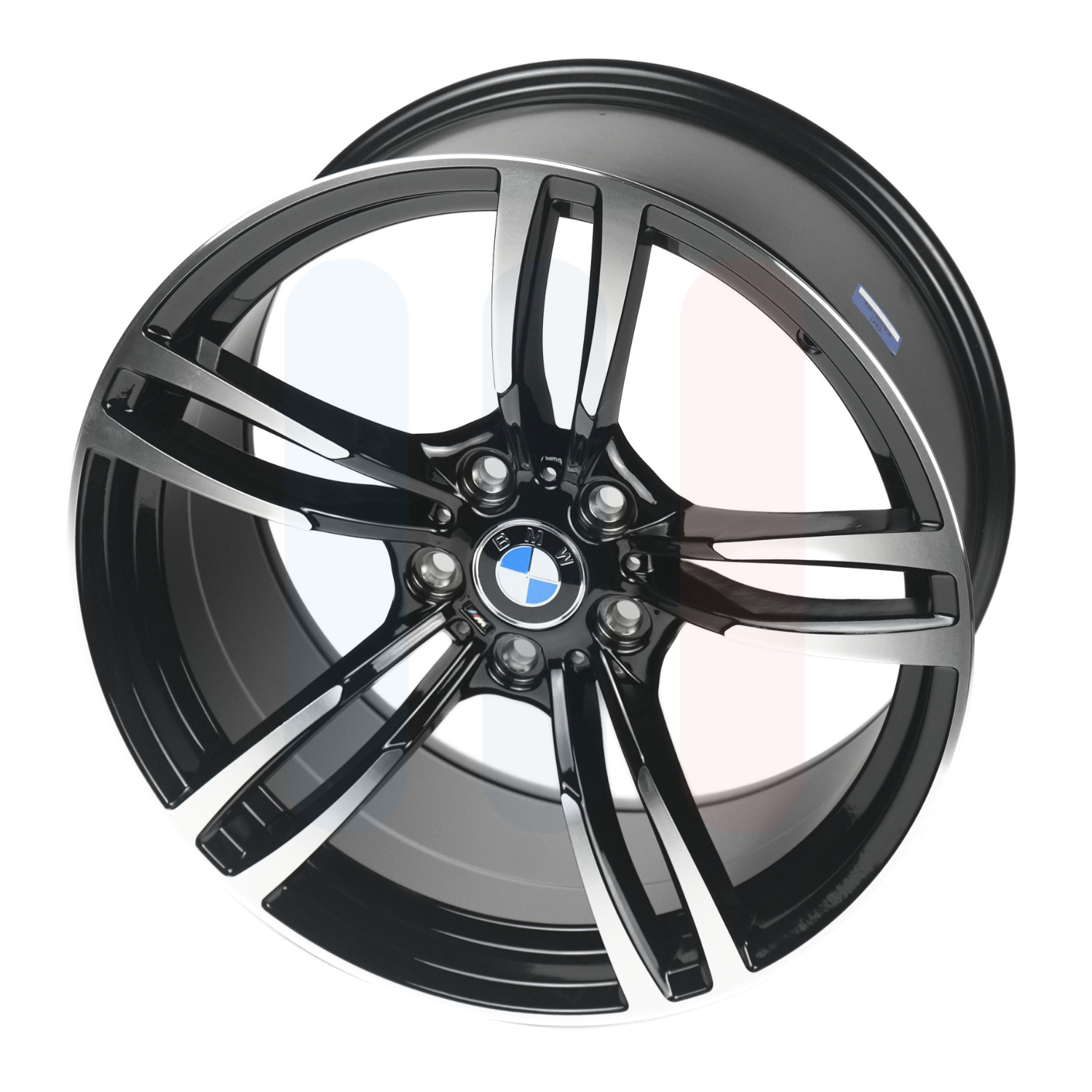 BMW 19" Gloss Black 437M Style Felgsett (5x120 72.6MM)
