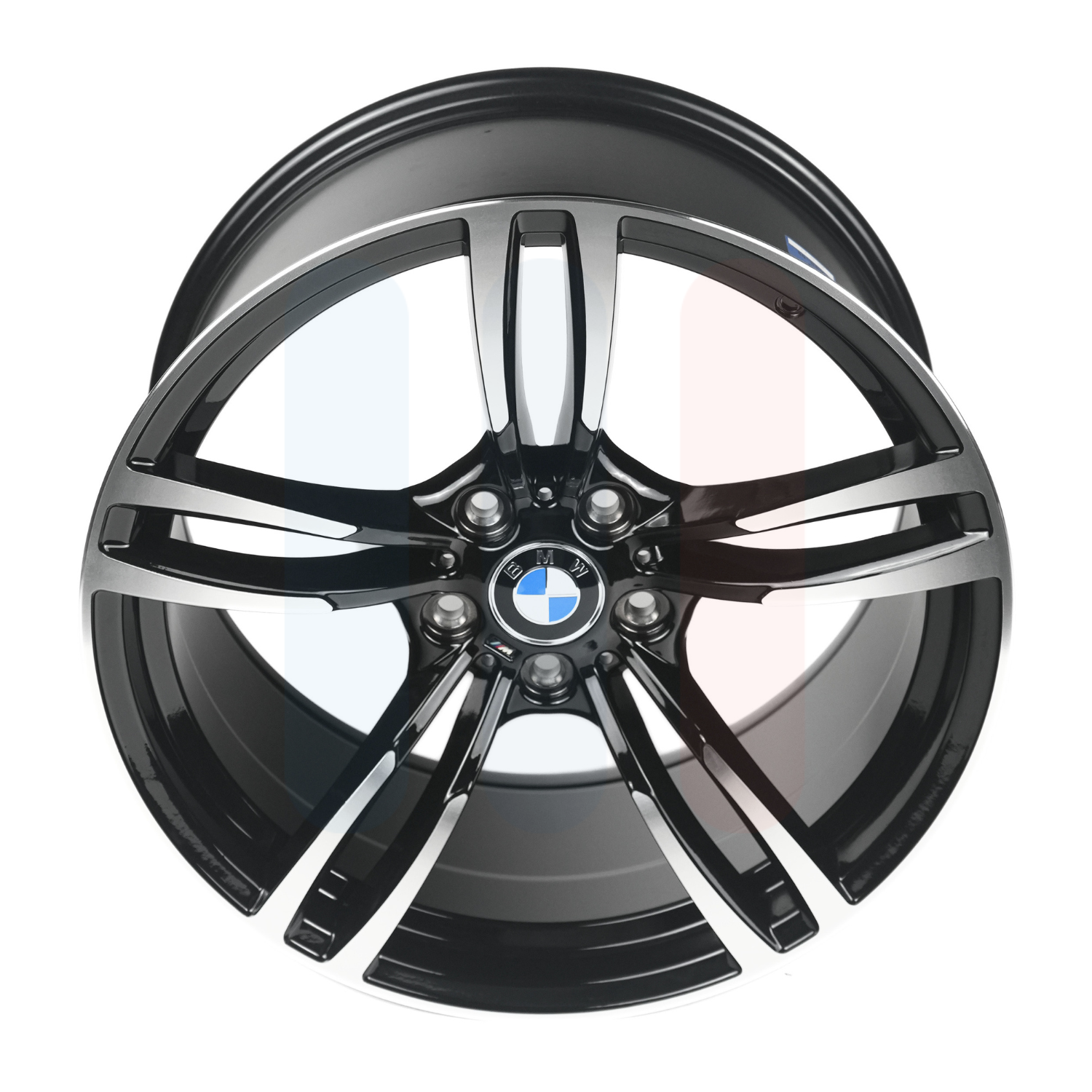 BMW 19" Gloss Black 437M Style Felgsett (5x120 72.6MM)
