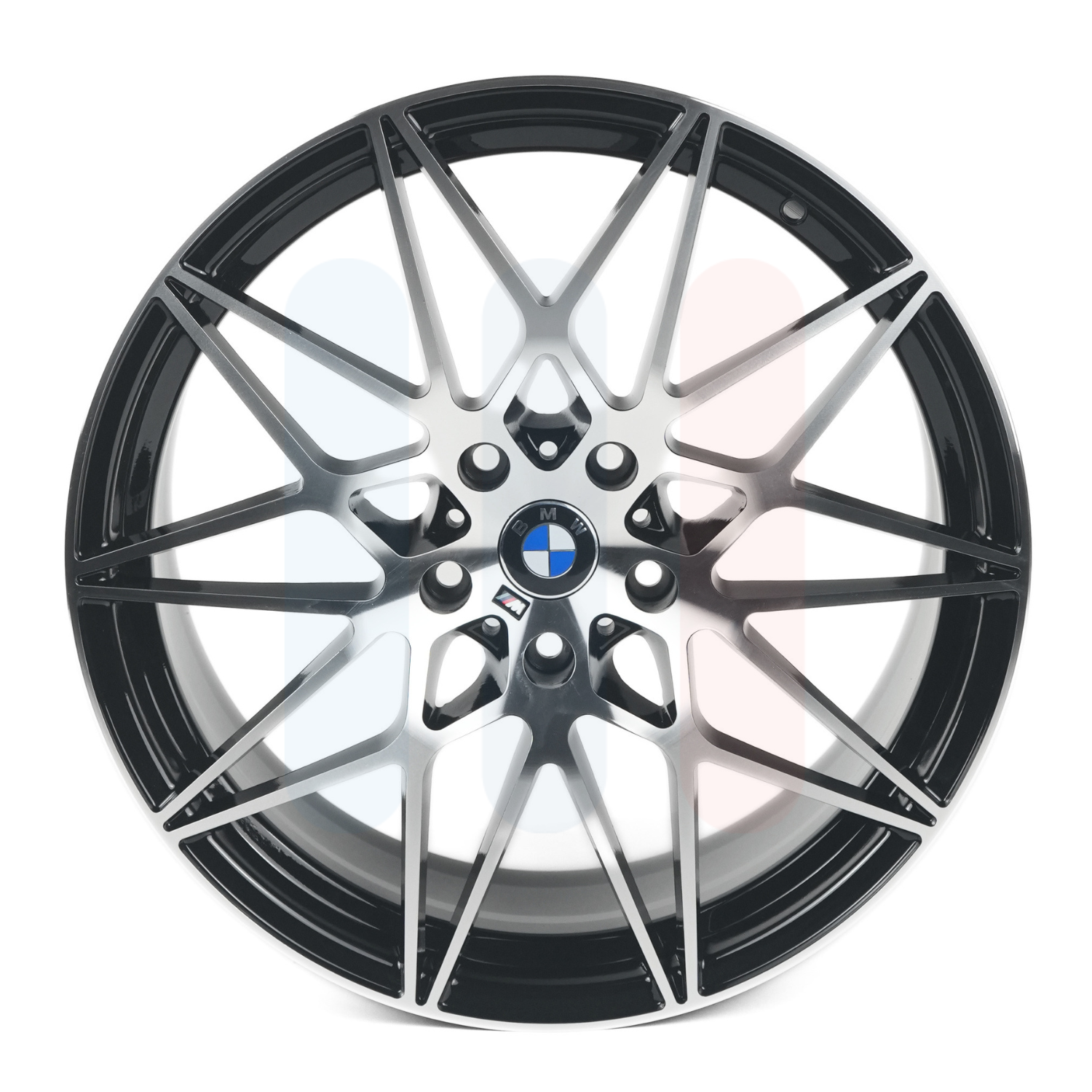 BMW 19" Gloss Black 666M Style Felgsett (5x120 72.6MM)