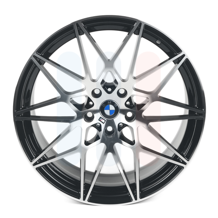 BMW 19" Gloss Black 666M Style Felgsett (5x120 72.6MM)