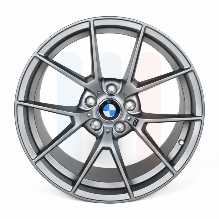 BMW 19" Light Satin Gunmetal 763M Style Felgsett (5x120 72.6MM)