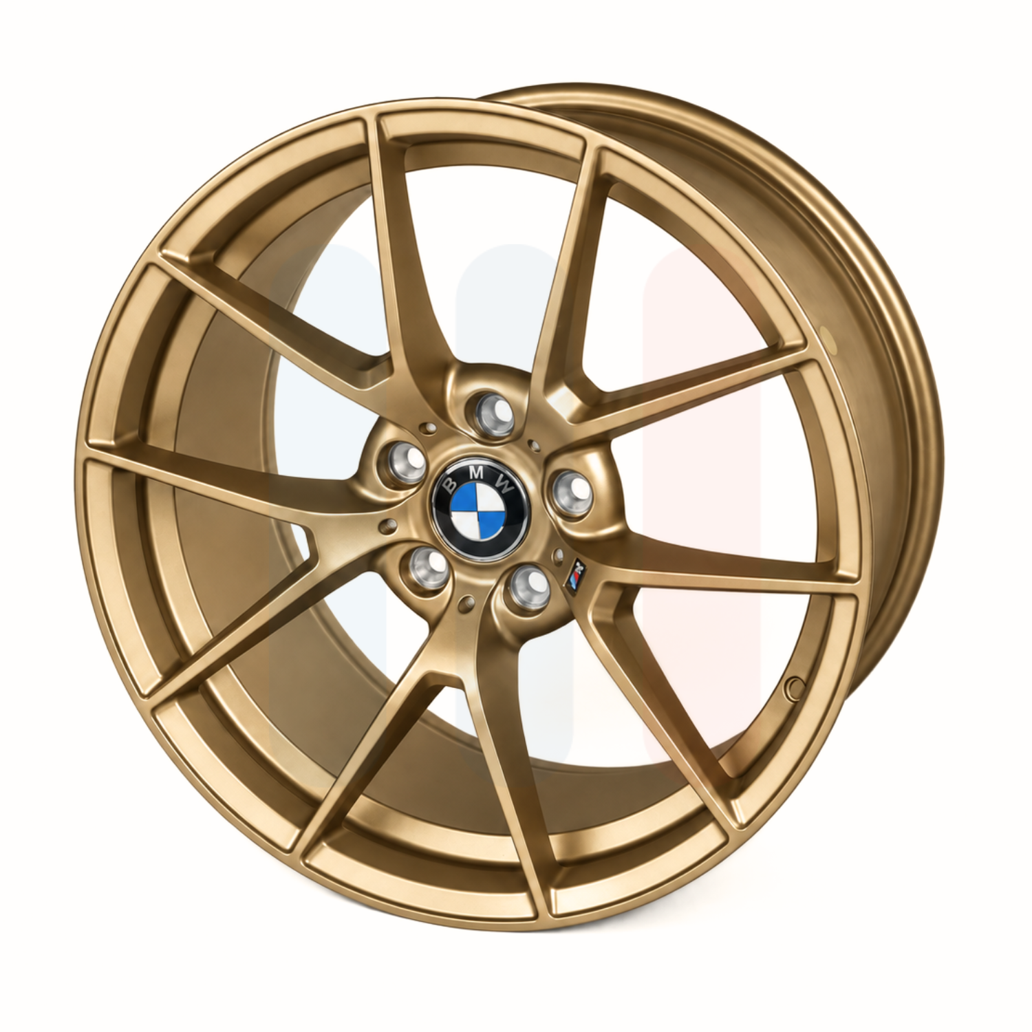 BMW 19" Satin Gold 763M Style Felgsett (5x120 72.6MM)