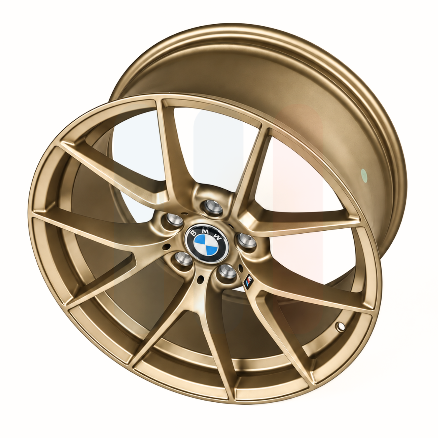 BMW 19" Satin Gold 763M Style Felgsett (5x120 72.6MM)