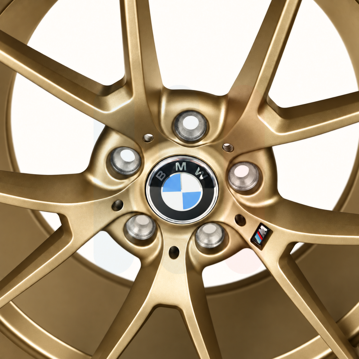 BMW 19" Satin Gold 763M Style Felgsett (5x120 72.6MM)