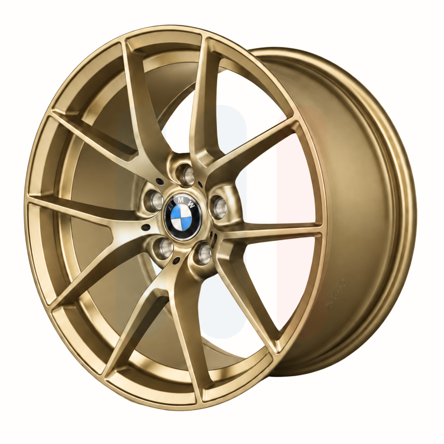 BMW 19" Satin Gold 763M Style Felgsett (5x120 72.6MM)