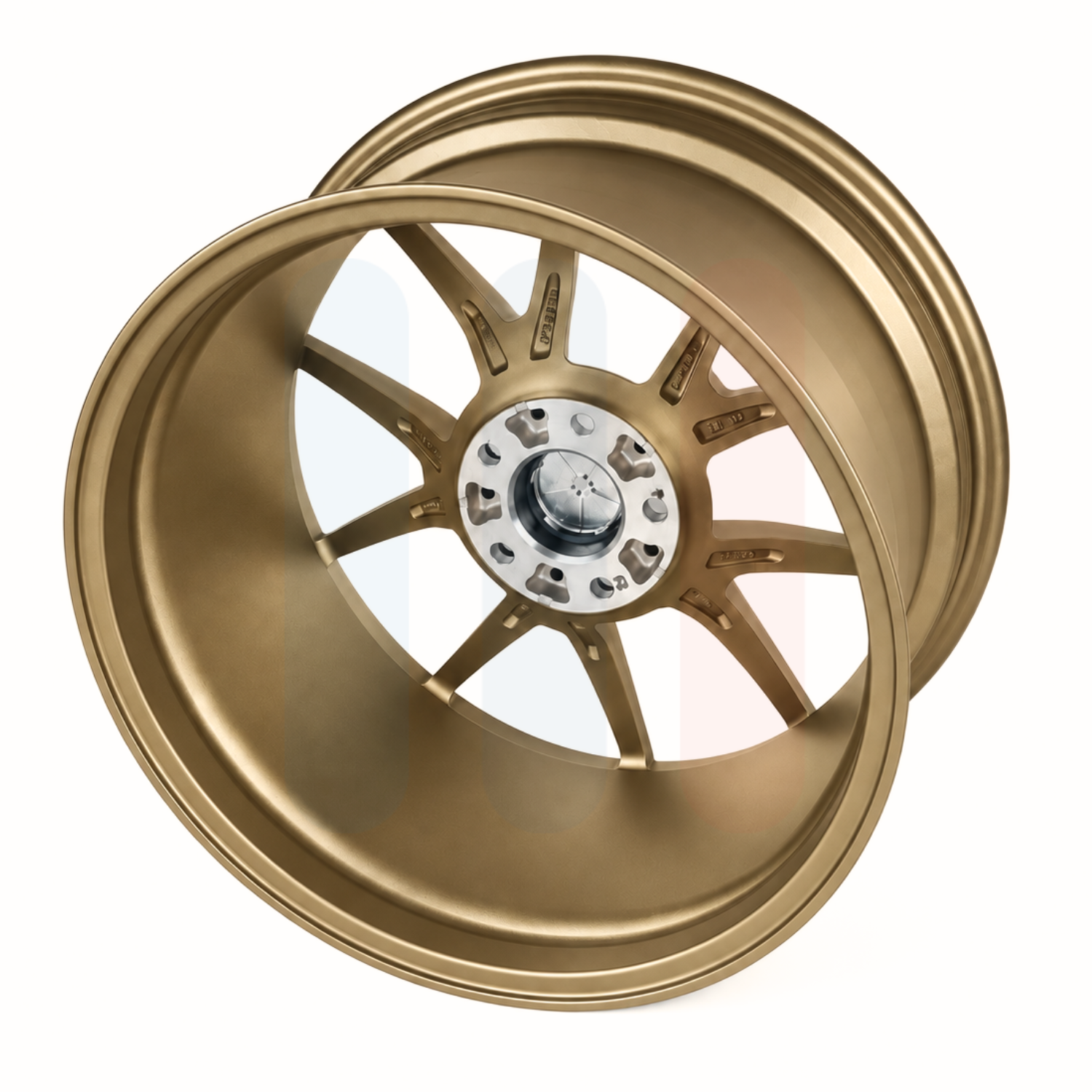 BMW 19" Satin Gold 763M Style Felgsett (5x120 72.6MM)
