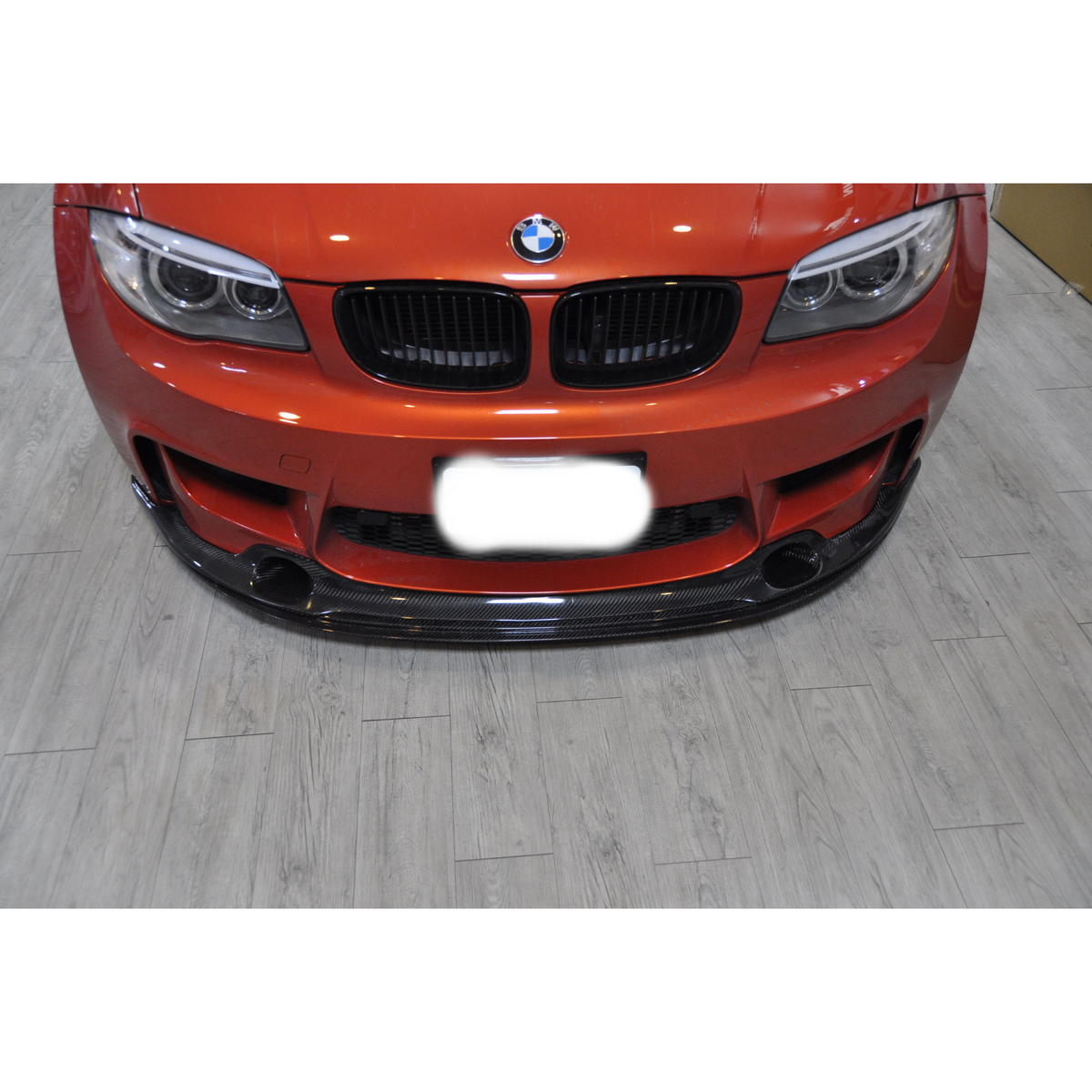 BMW E82 1M GT4 Karbon Frontleppe